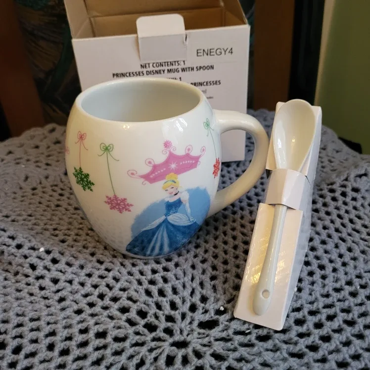 Disney Princess Mug with Spoon
