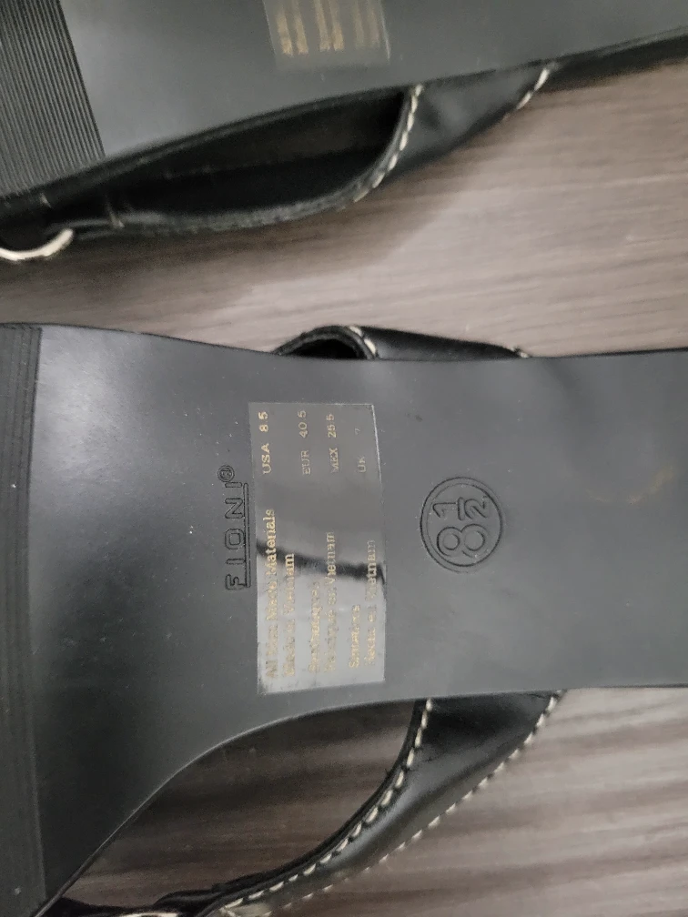 Black Sandals - Size 8.5 - photo 3