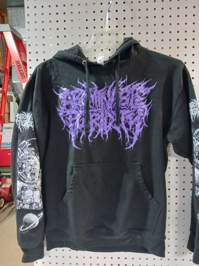 Black Interstellar Proliferation Hoodie