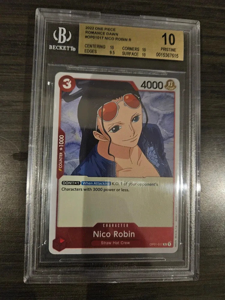 One Piece Nico Robin Romance Dawn Card