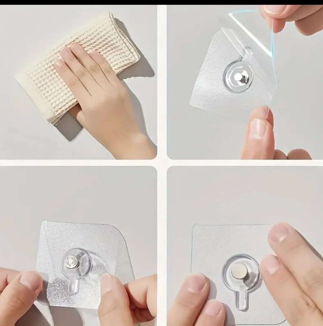 Hooks for Hanging Things Wall, Damagefree Hanging image indicator(2)