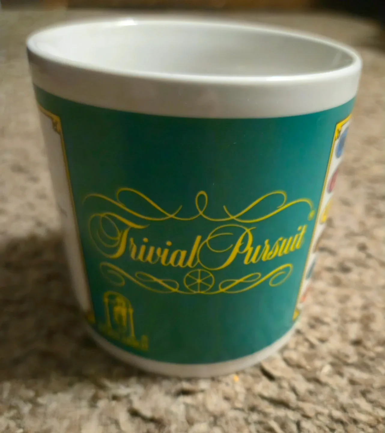1983 Trivial Pursuit Sports Novelty Mug