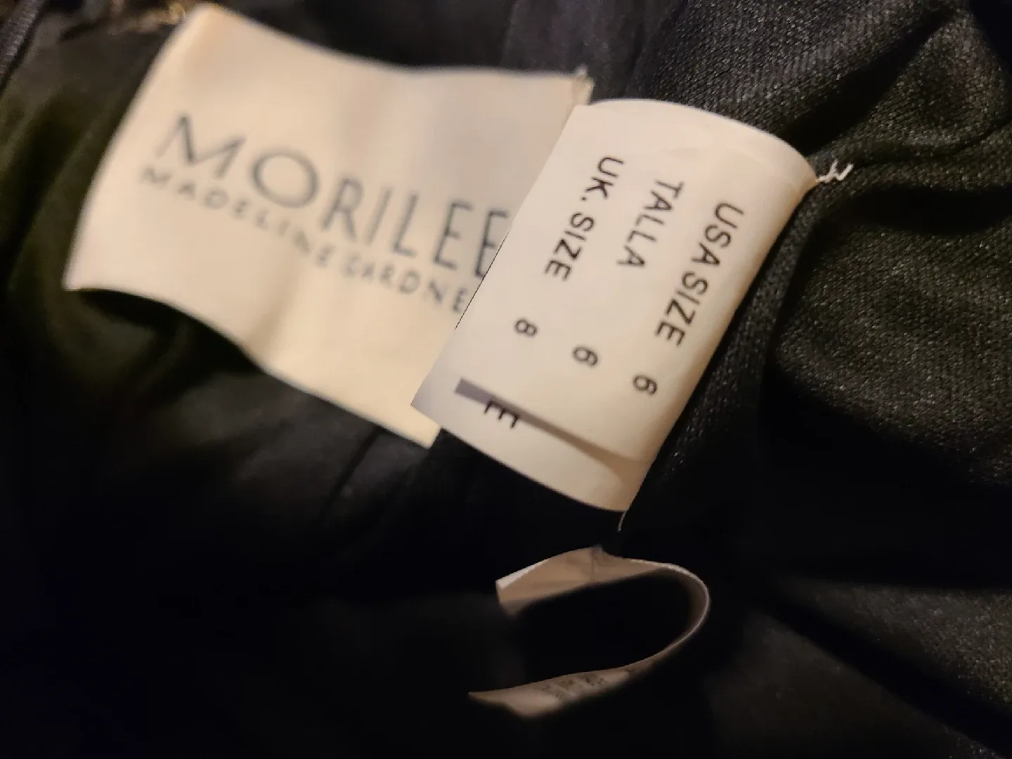 Morilee Madeline Gardner Black & Gold Dress image indicator(6)