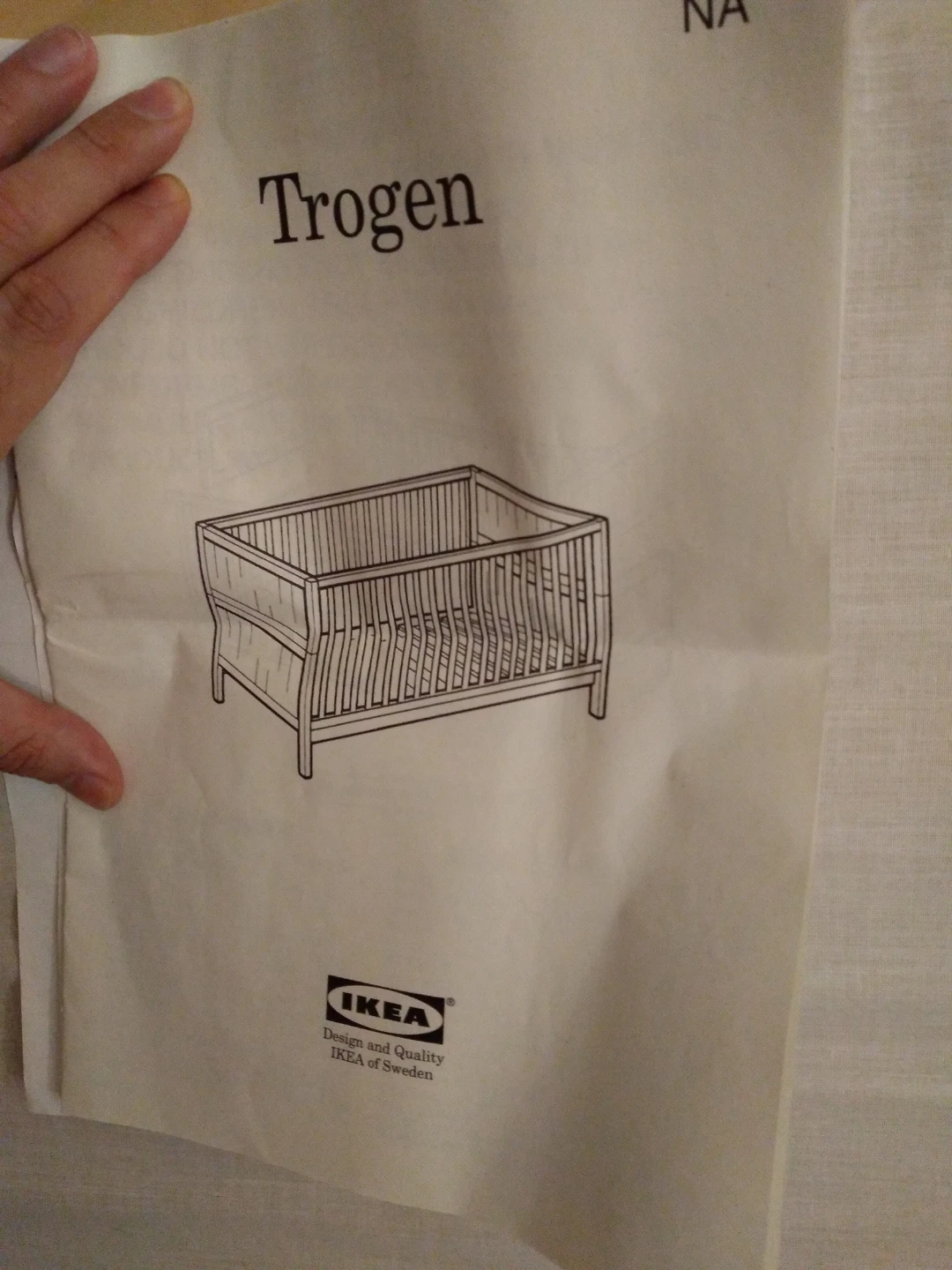 🥕IKEA Trogen crib - gently used, good condition - $35🥕