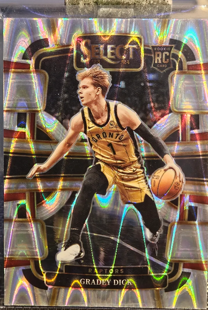 Grady Dick Raptors Rookie Card Lot image indicator(2)