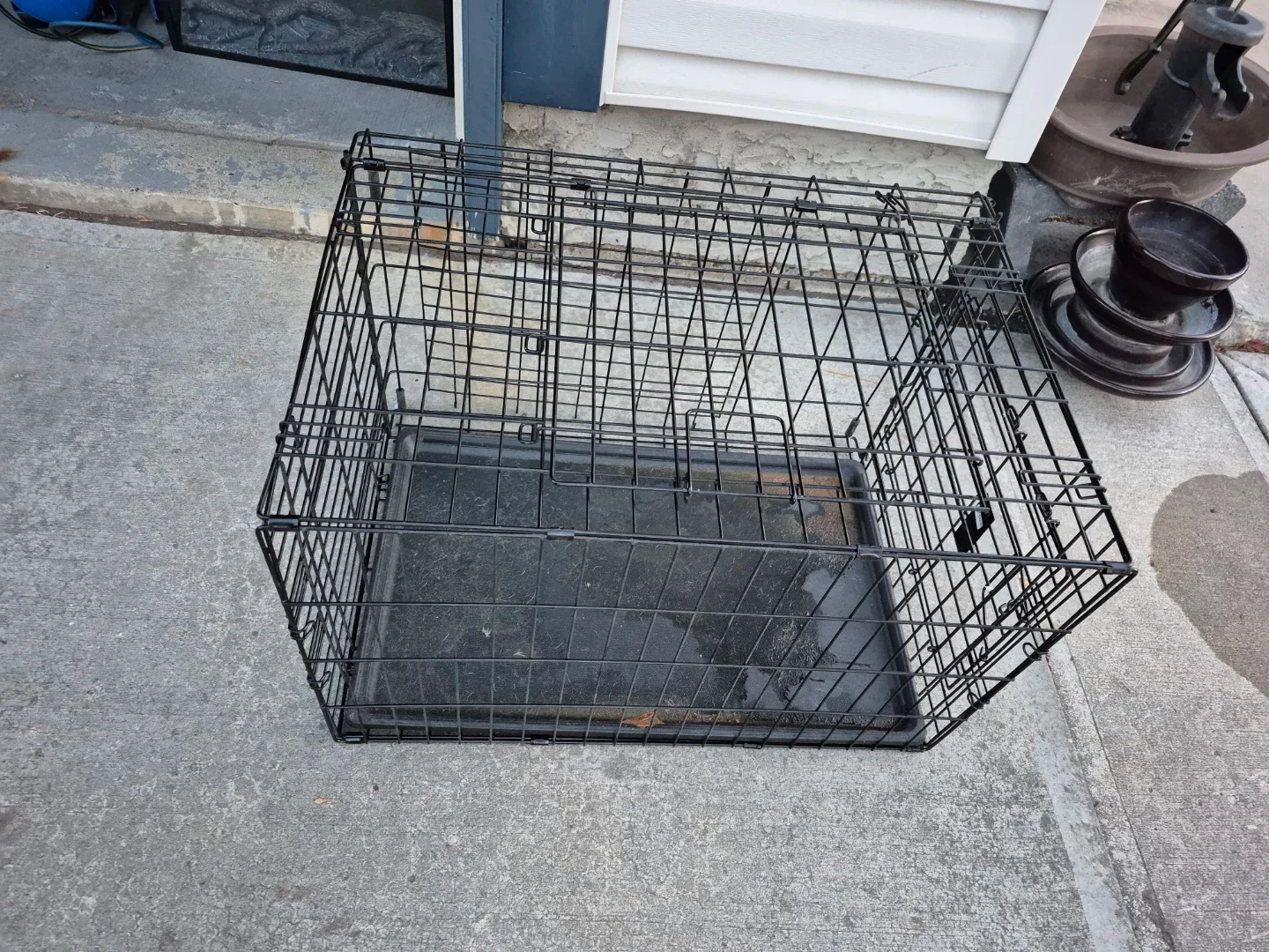 Folding Dog Crate image indicator(5)