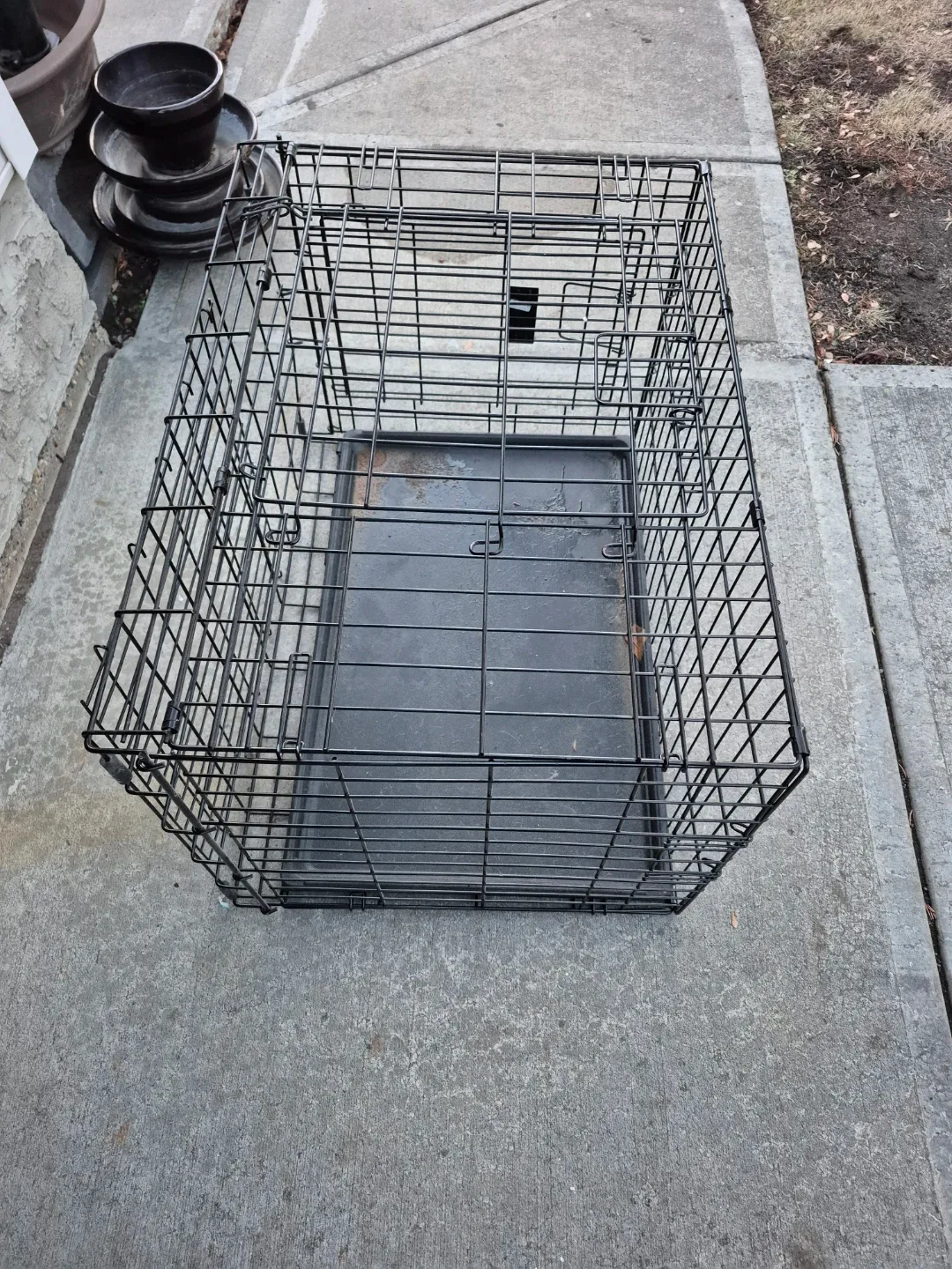Folding Dog Crate image indicator(6)
