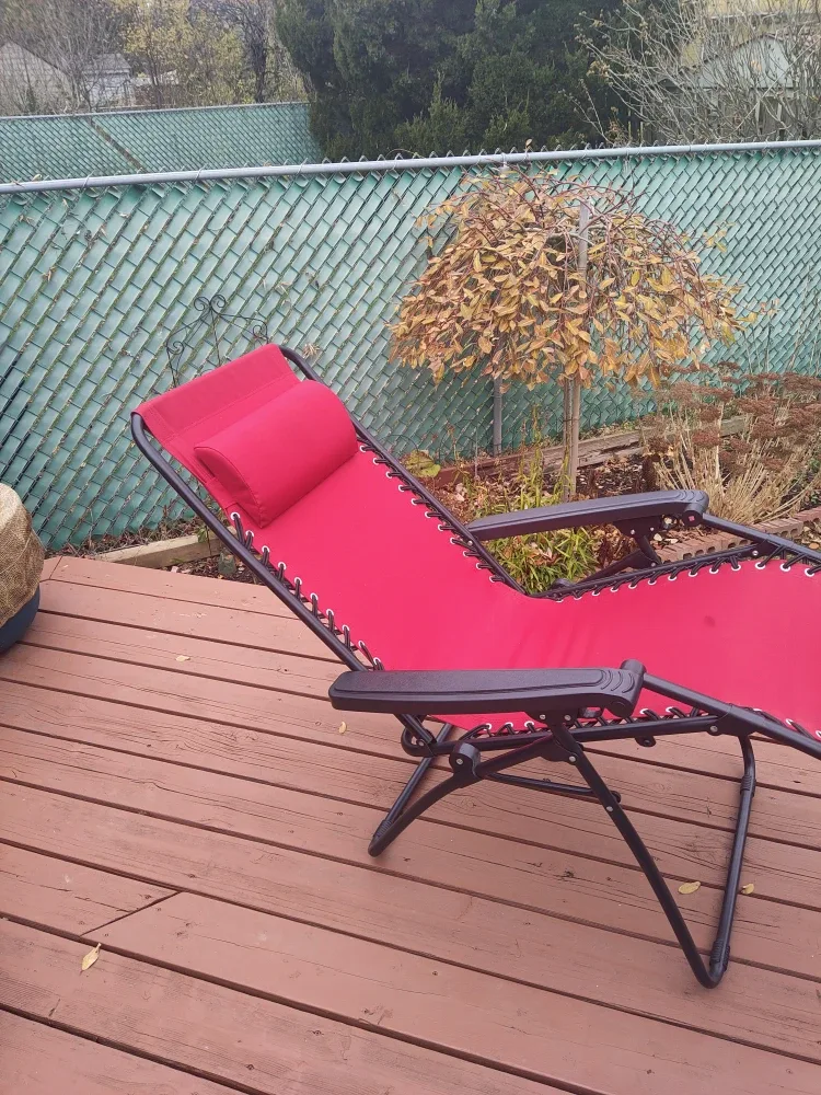 Red Zero Gravity Lounge Chair image indicator(3)