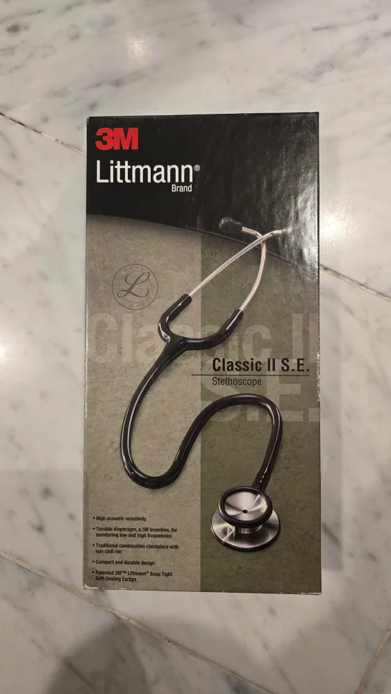 3M Littmann Classic II S.E. Stethoscope - Like New!