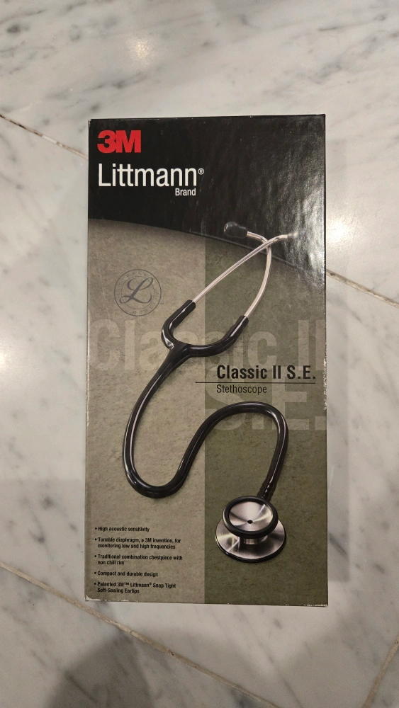 3M Littmann Classic II S.E. Stethoscope - Like New!