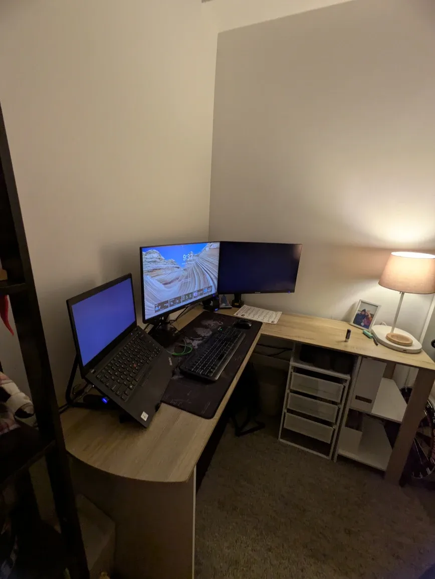 L-shaped Corner Desk image indicator(2)