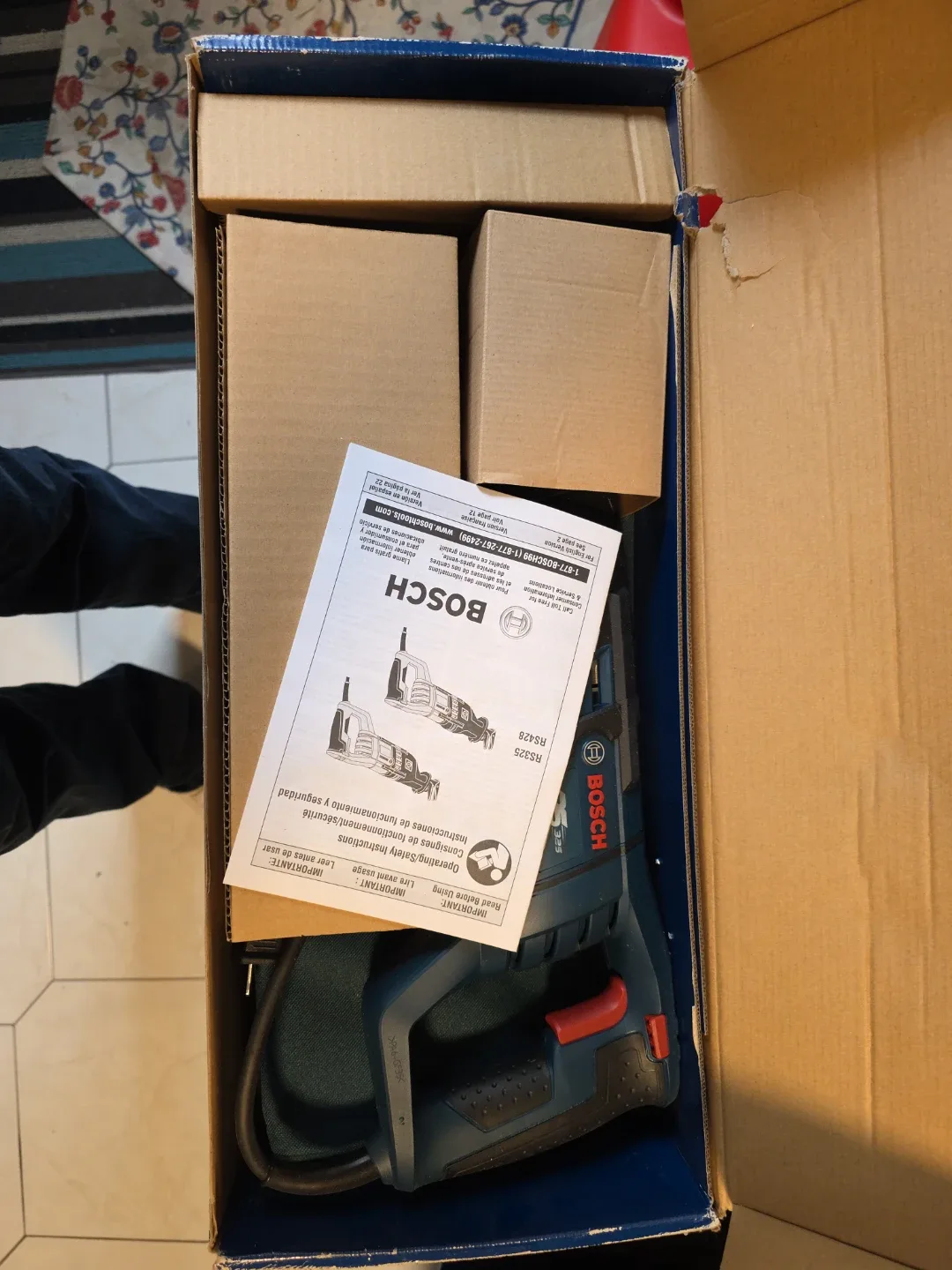 Bosch RS325 Reciprocating Saw - Like New! image indicator(2)