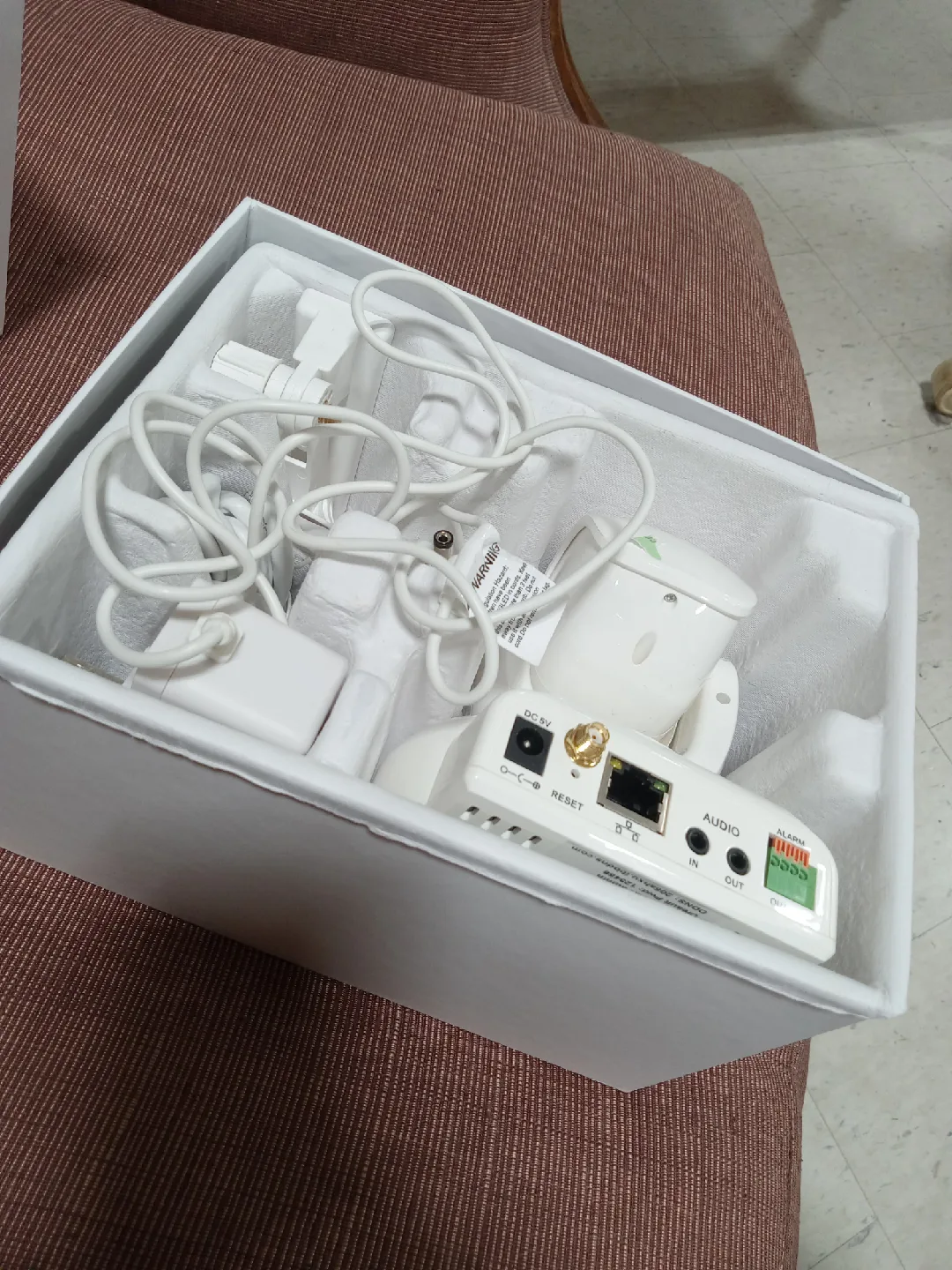 Baby Monitor with Audio & Alarm image indicator(2)