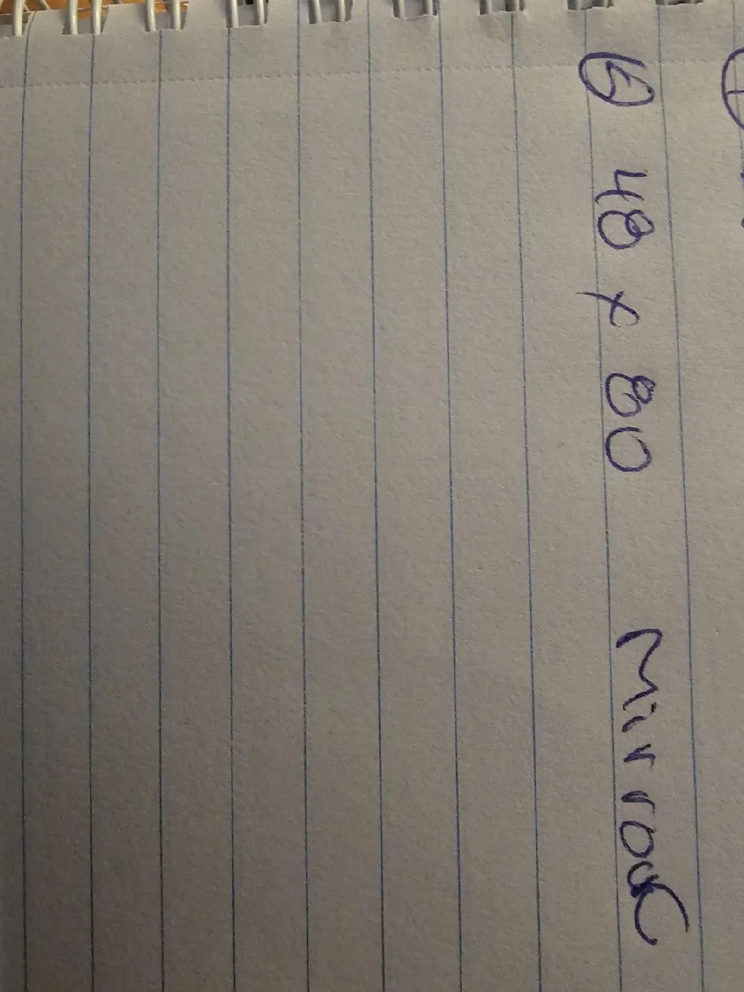 48x80 Sliding Closet Mirror image indicator(3)