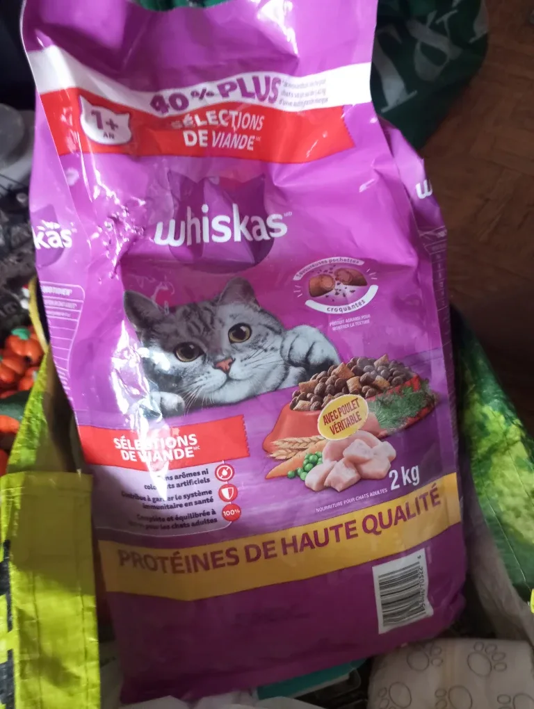Whiskas Selections de Viande Cat Food - 2 kg