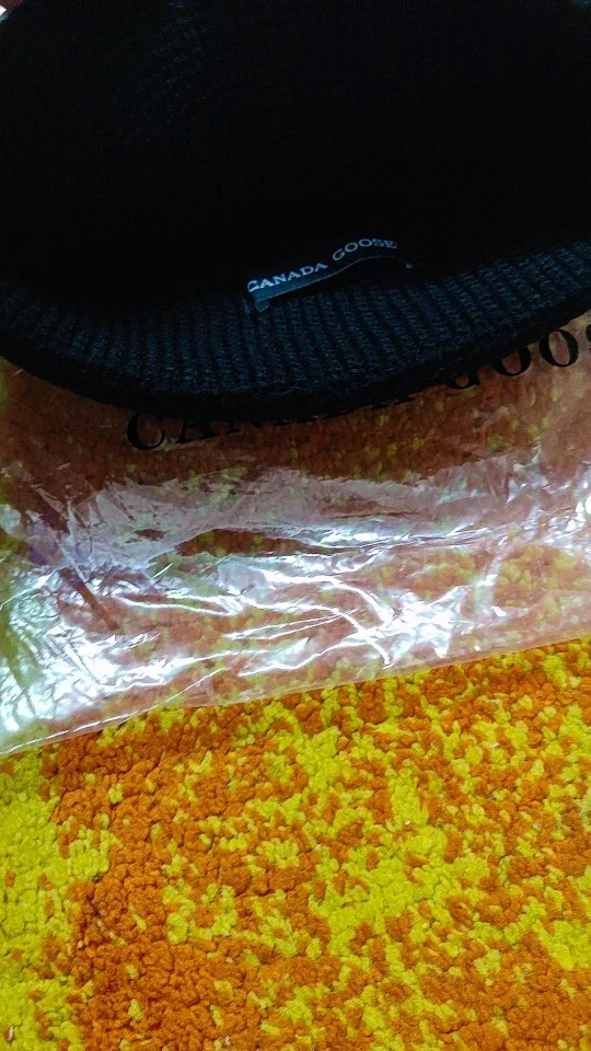 Canada Goose Black Beanie - Brand New with Tags! image indicator(5)