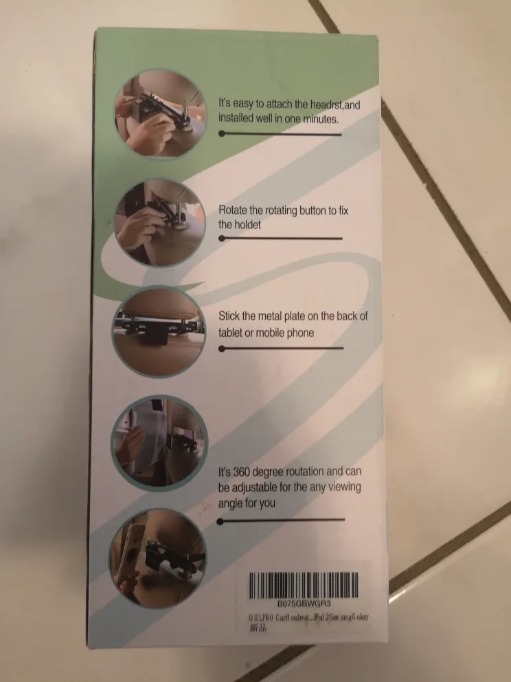 OHLPRO Car Backseat Mount Holder TZ02-CT image indicator(4)