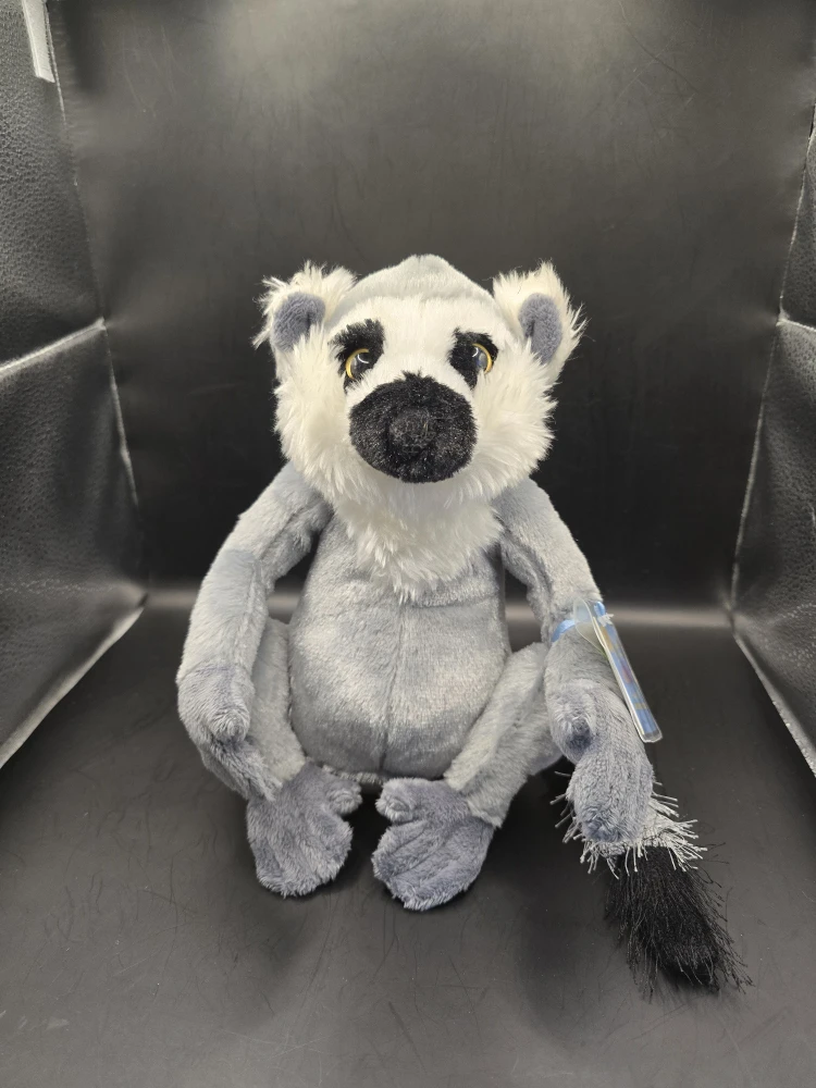 New Ganz Webkinz Ring Tailed Lemur HM369 Plush Toy Unused Code