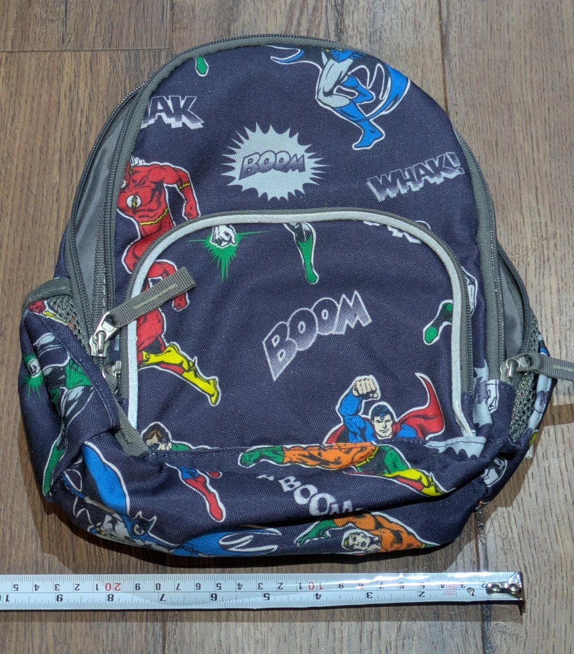 EUC Pottery Barn Kids DC Superhero backpack - photo 2
