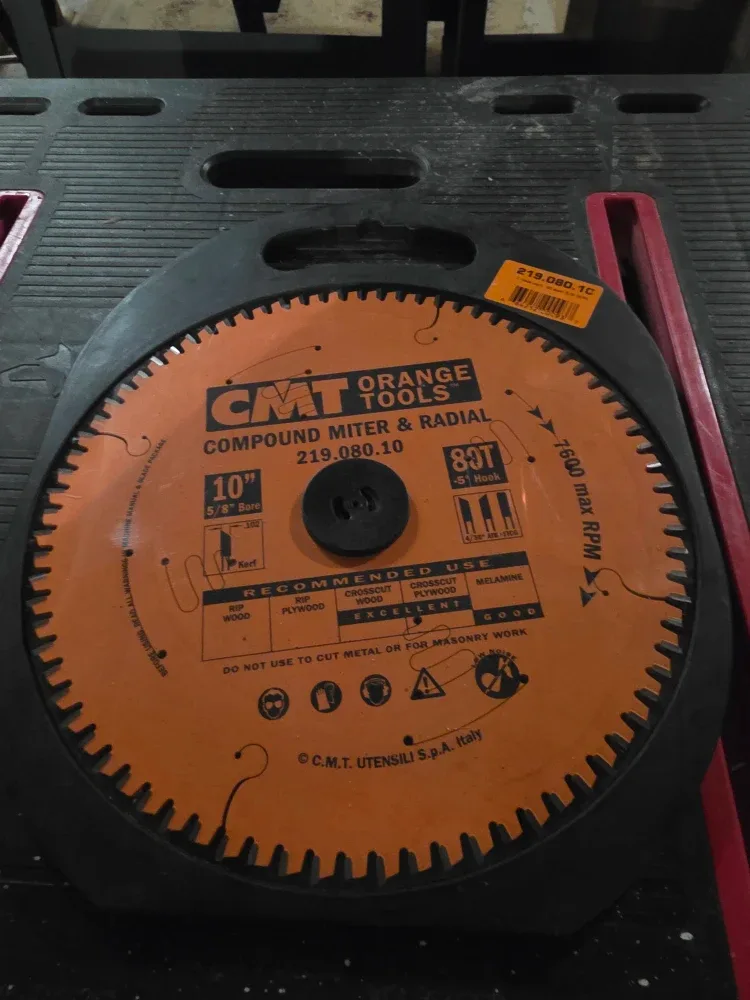 CMT Orange Tools 10" Compound Miter & Radial Saw Blade