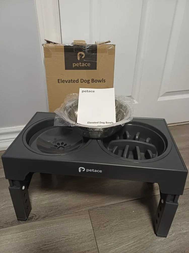 Petace Elevated Dog Bowls - Brand New in Box image indicator(6)
