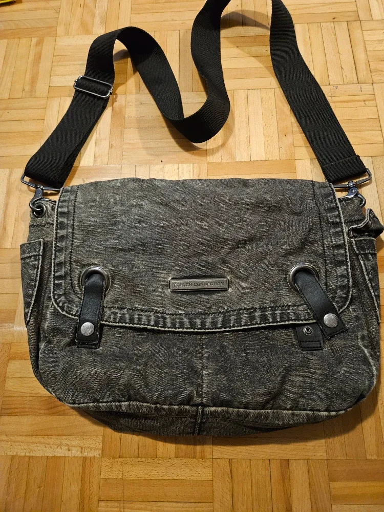 Y2K French Connection Messenger Bag