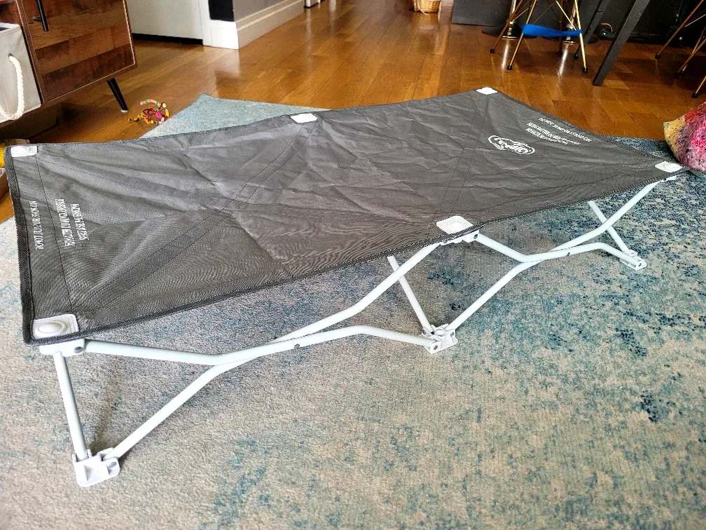 Regalo My Cot Portable Toddler Bed - Gray