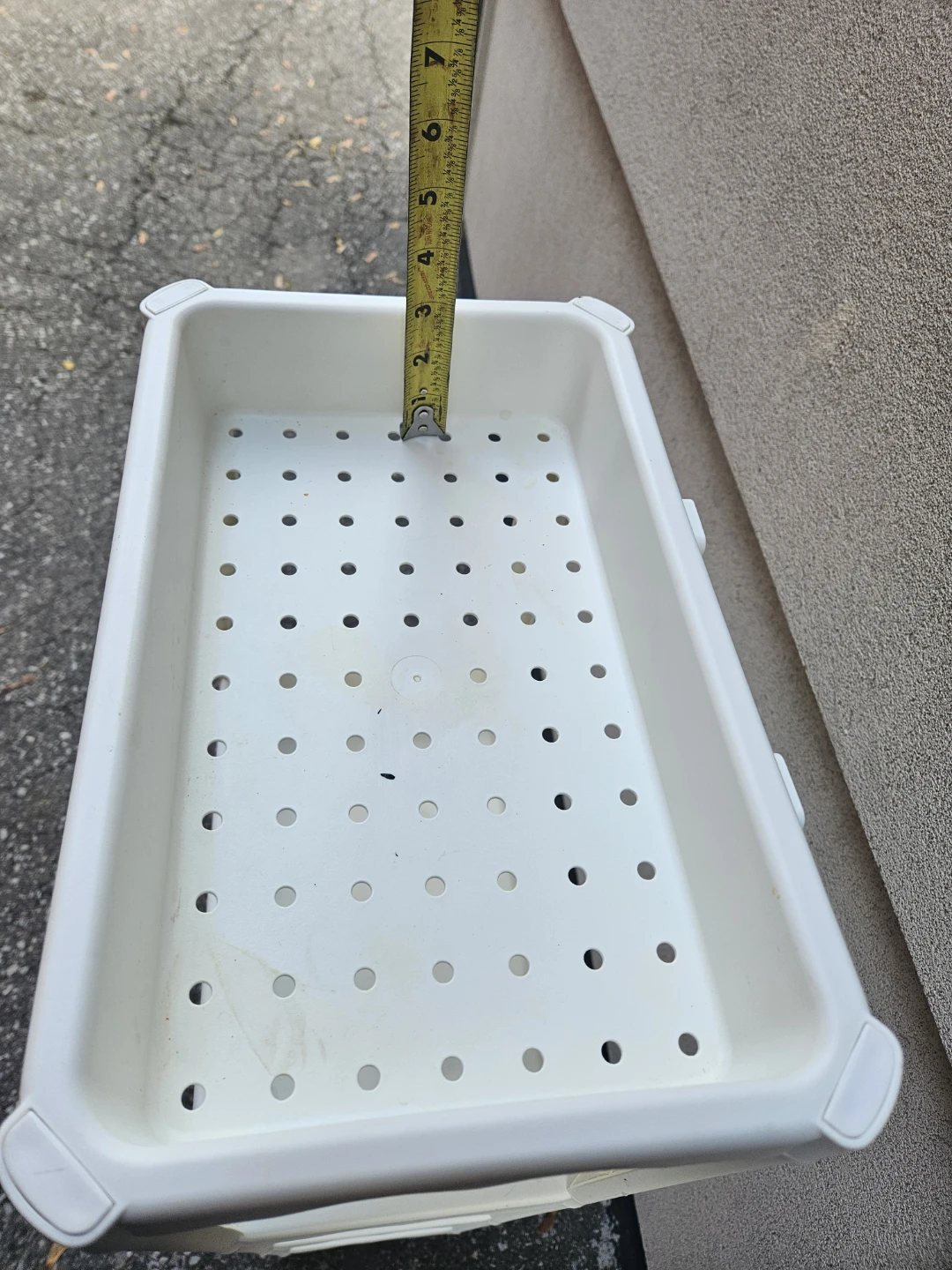 White 3-Tier Plastic Shelf Unit - photo 3