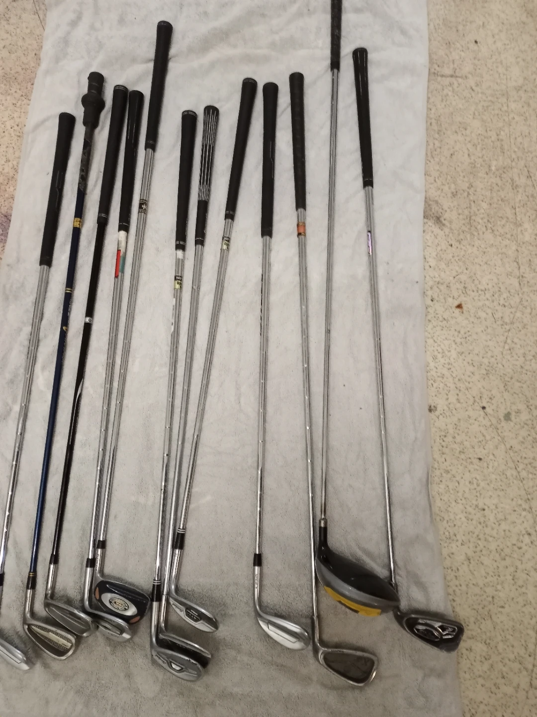 Mixed Set of Golf Clubs - Ping, Cleveland, King