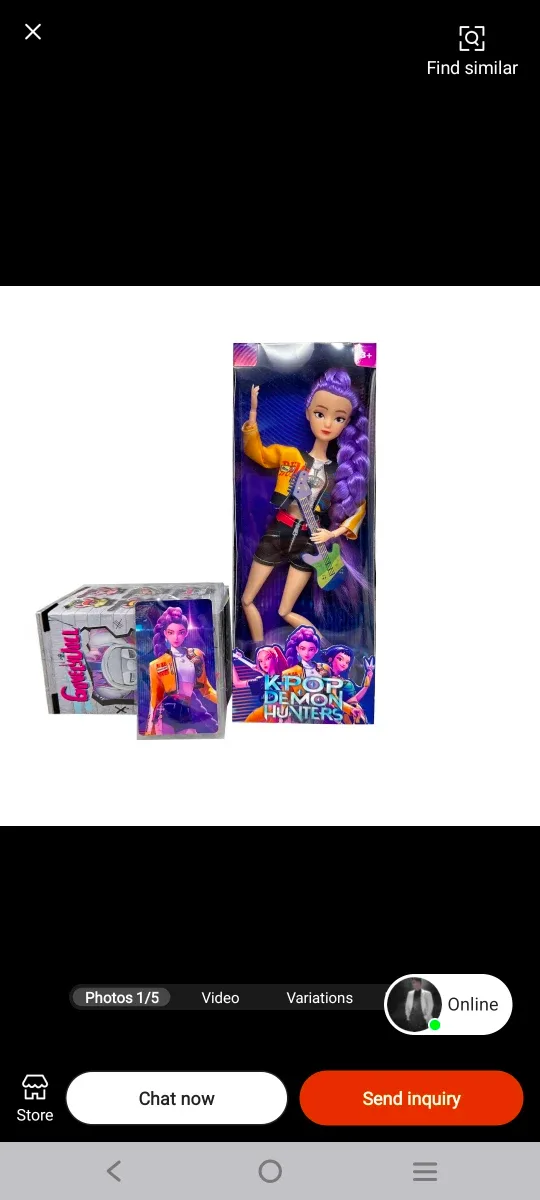 K-POP Demon Hunter Girls Group Doll