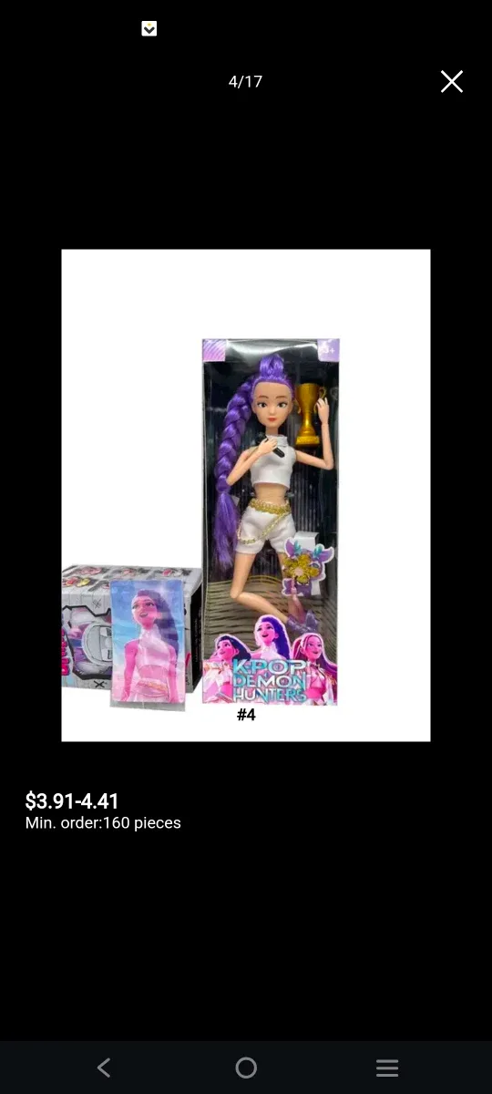 K-POP Demon Hunter Girls Group Doll image indicator(2)