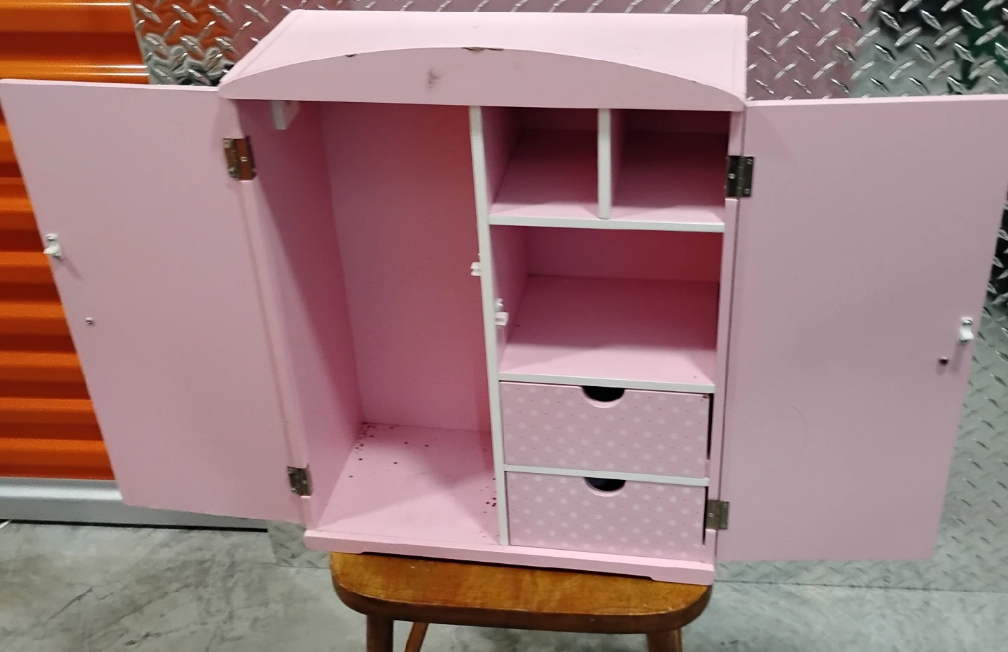 Pink Kids Wardrobe