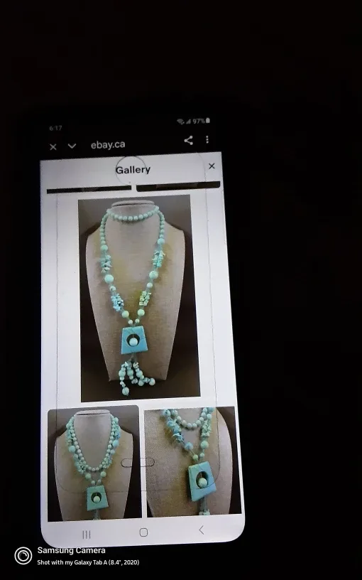 Turquoise & Amazonite Necklace image indicator(2)