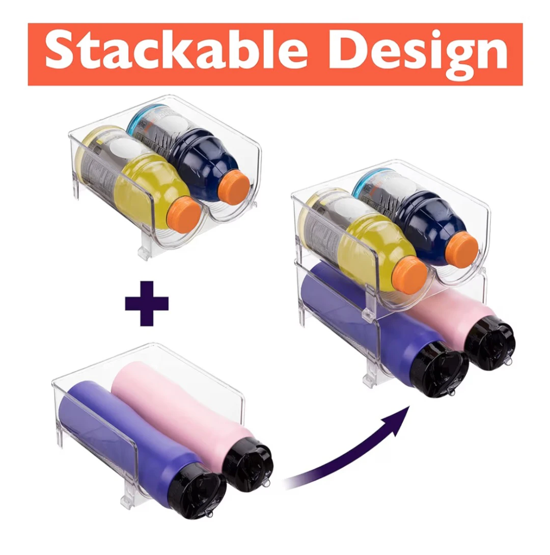 6Pc - ClearSpace Water Bottle Organizer