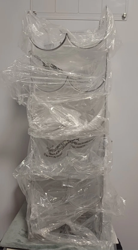 6Pc - ClearSpace Water Bottle Organizer - photo 5