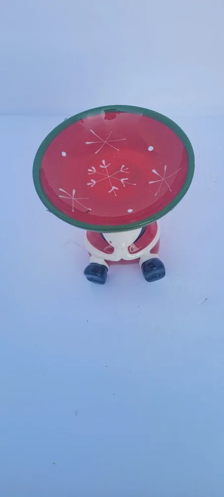 Santa Candy Dish - Holiday Decor