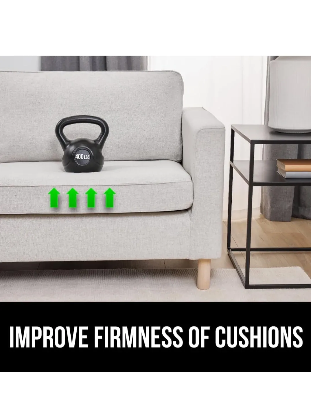 Gorilla Grip Couch Cushion Support - Grey image indicator(8)