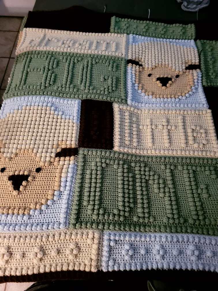 Handmade Crochet Baby Blanket