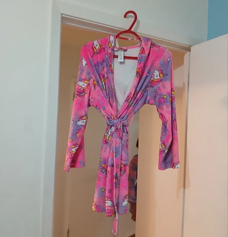Unicorn Print Robe
