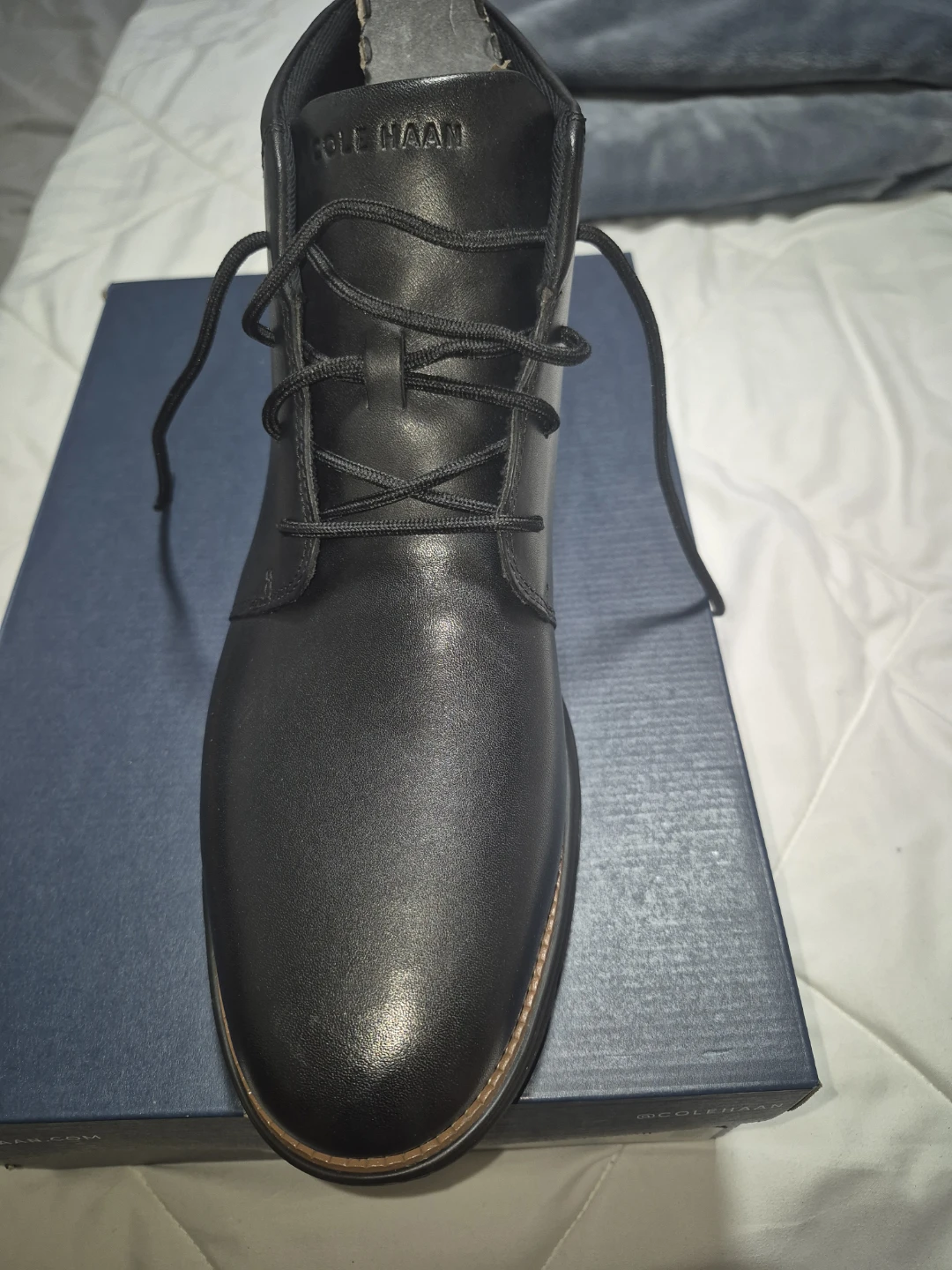 Cole Haan Black Leather Men's Boots - photo 2