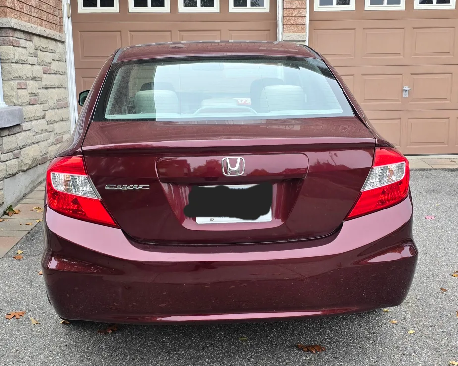 2012 Honda Civic Sedan Manual (Accident Free) With Safty image indicator(2)