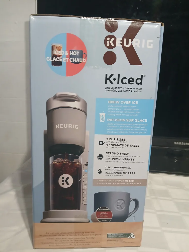Keurig K-Iced Single Serve Coffee Maker - Ice Grey image indicator(2)
