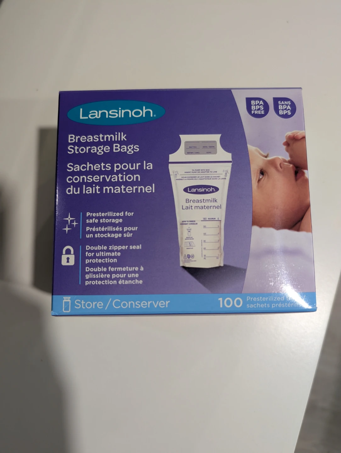 Lansinoh Breastmilk Storage Bags & Nursing Pads - photo 3