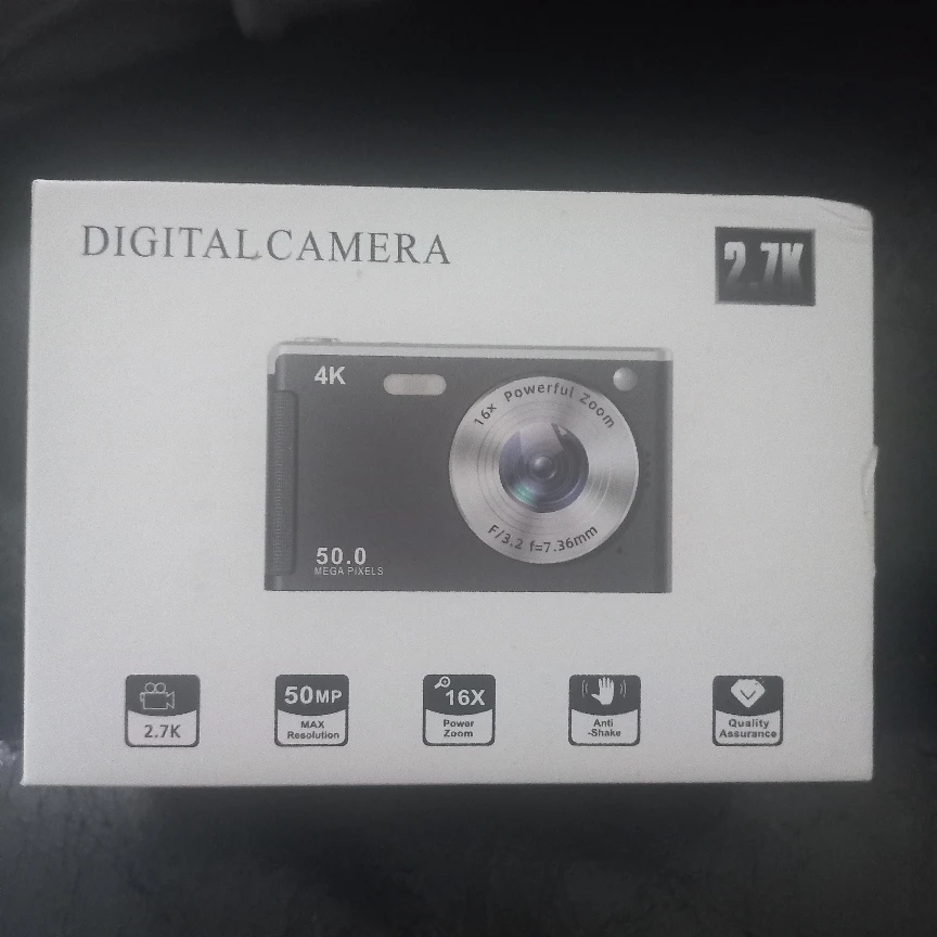 Digital Camera 4K 50MP - New in Box! - photo 4