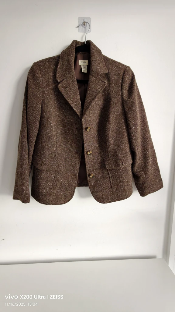 L.L.Bean Wool Blend Blazer - Size M