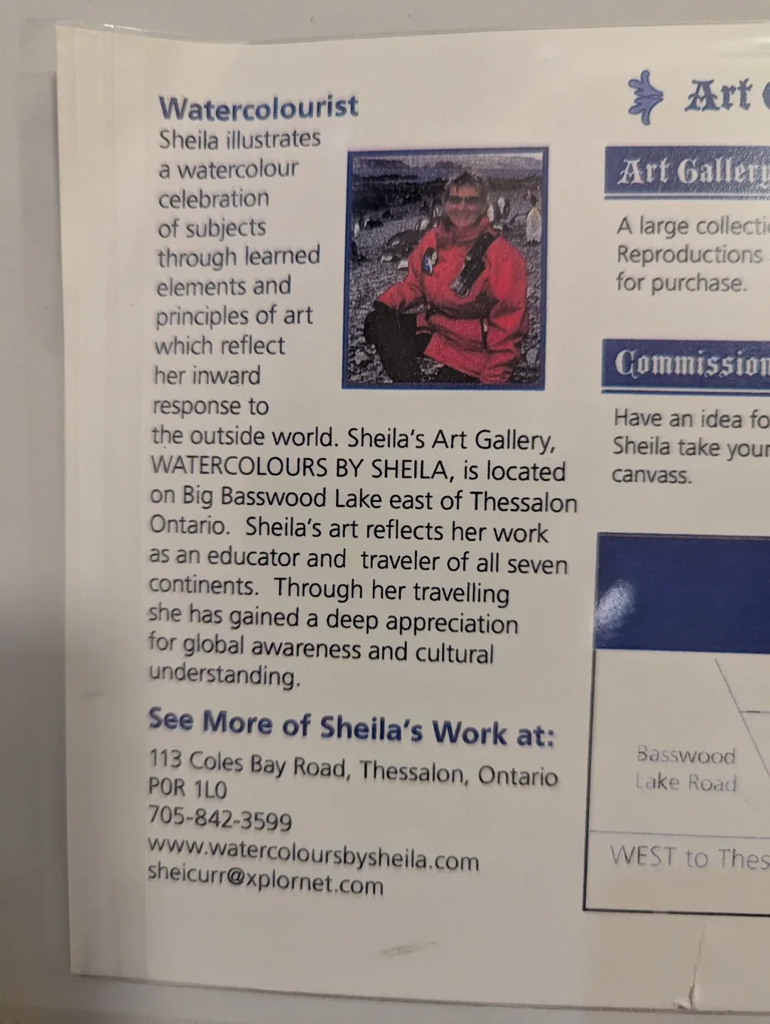 Framed Watercolour by Sheila image indicator(2)