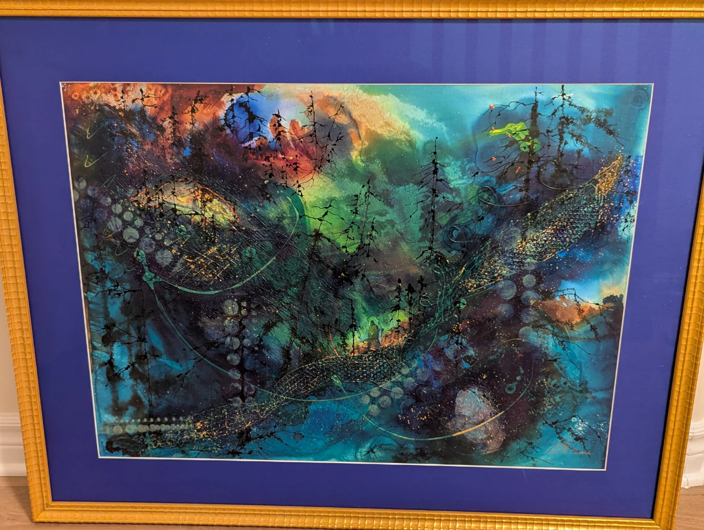 Framed Watercolour by Sheila - photo 3