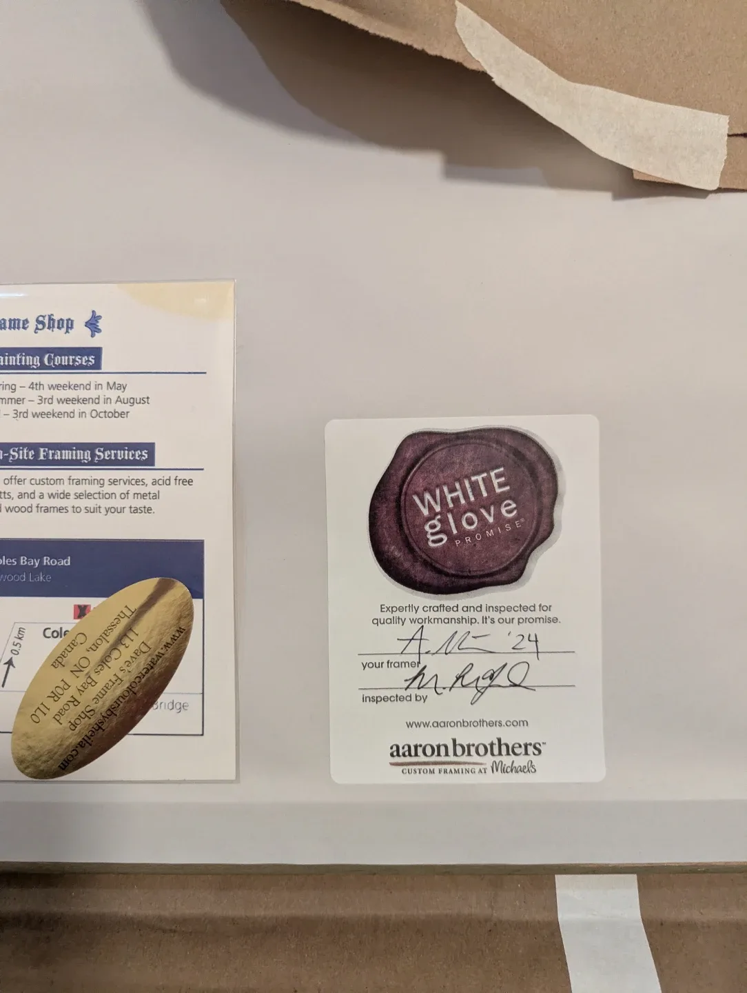 Framed Watercolour by Sheila image indicator(6)