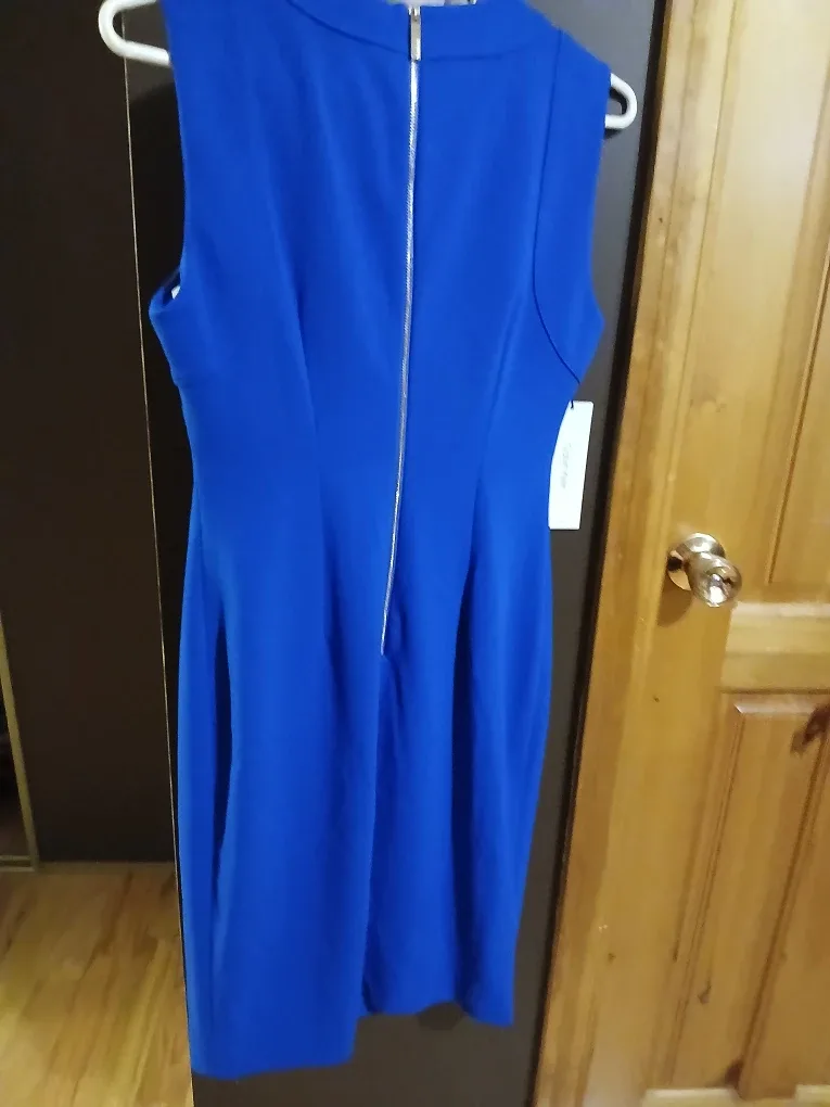 Calvin Klein Blue Dress - Size 8 (New) image indicator(2)