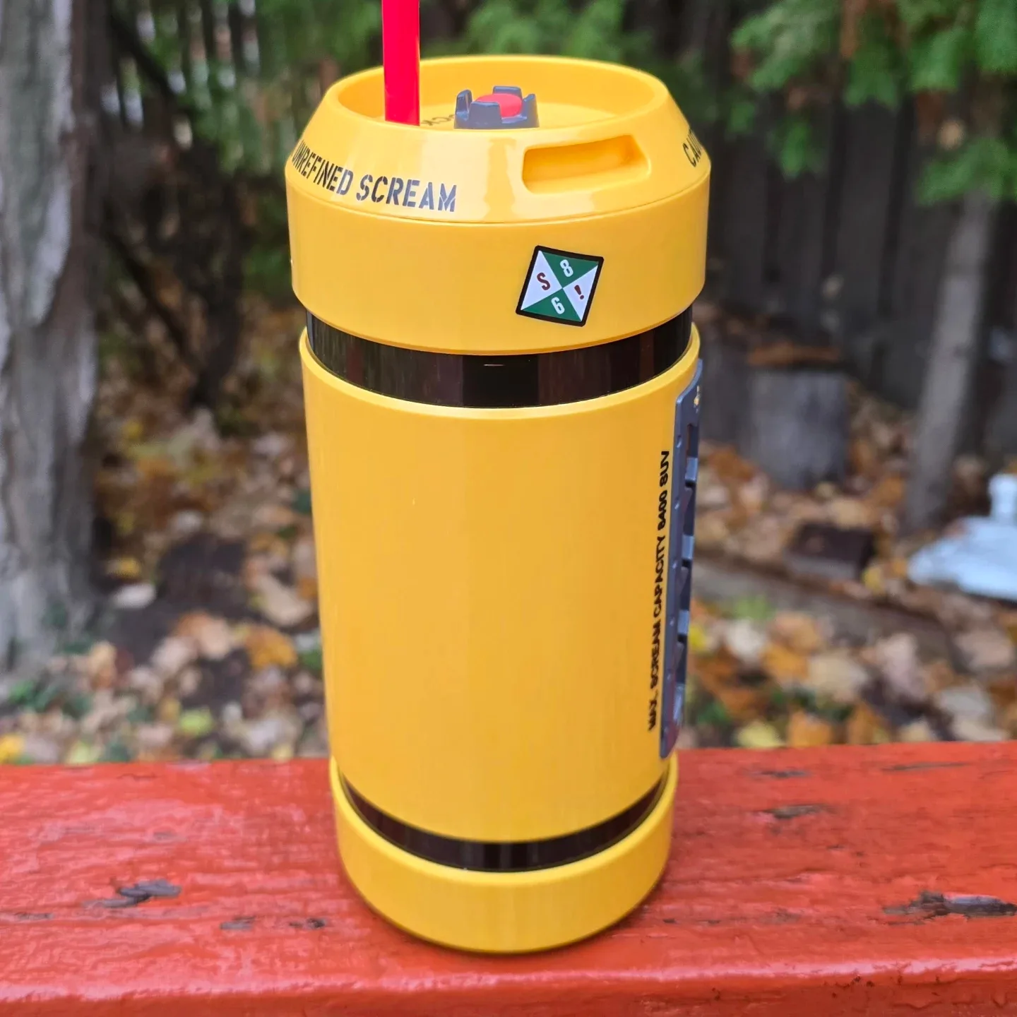 Monsters Inc Disney Parks Scream Canister Sipper Water Bottle image indicator(5)